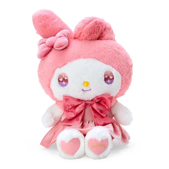 【震撼精品百貨】My Melody 美樂蒂~日本SANRIO三麗鷗 美樂蒂絨毛玩偶娃娃L(生日標語款)*75800