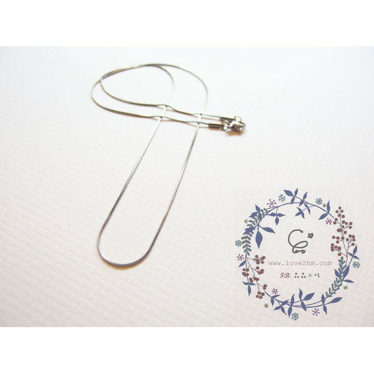 蛇鍊/白鋼鍊子/316L醫療級白鋼/ [晶晶工坊-love2hm]