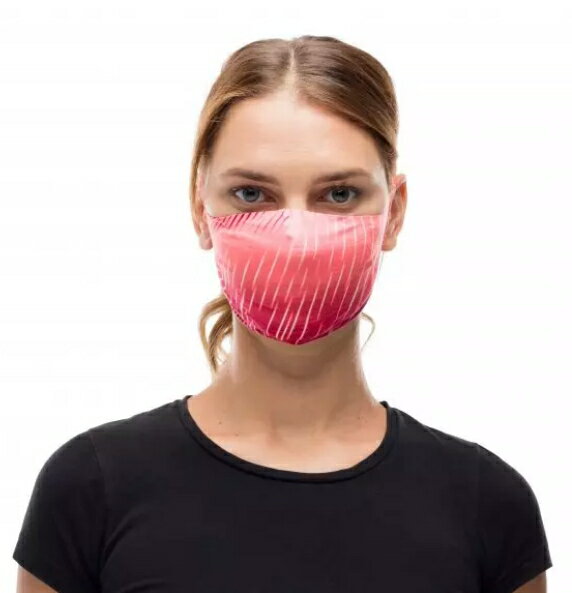 西班牙《ＢＵＦＦ》Filter Mask-Coolnet抗UV可替換濾網口罩(Keren Pink石榴漾紅)