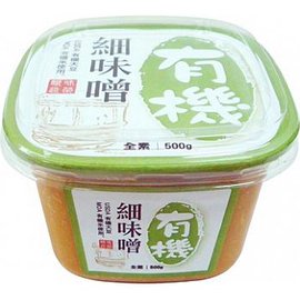 【味榮】有機細味噌 (500g/盒) ﹝冷藏寄送﹞