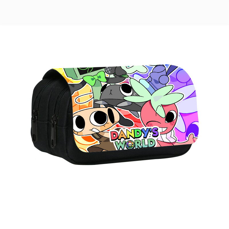 新品丹迪的世界雙層筆袋 Dandy's world學生收納文具袋鉛筆包