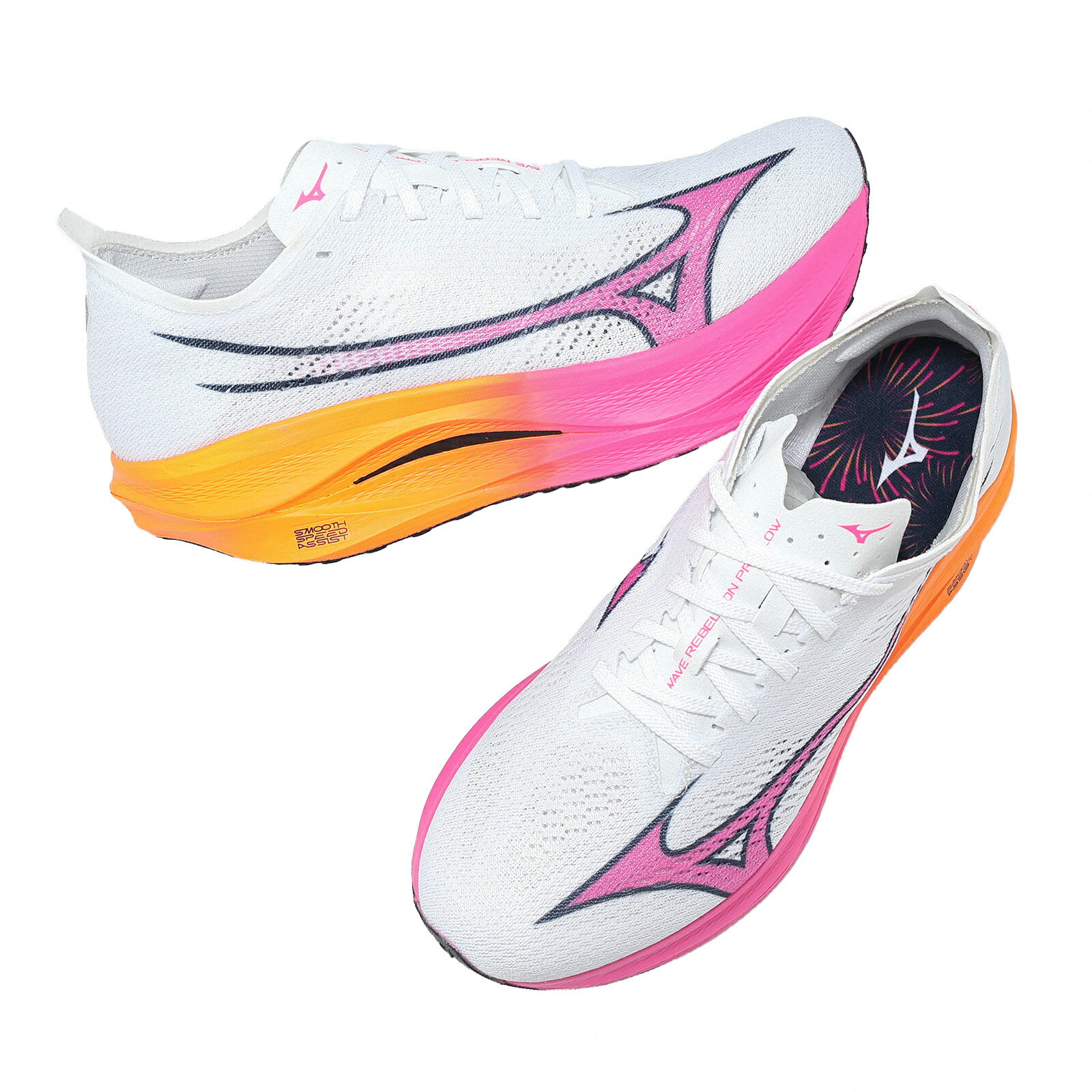 Mizuno 競速跑鞋 Wave Rebellion PRO Low 男鞋 花火系列 輕量 碳板 路跑 美津濃 U1GD2543-11 5 Mizuno 競速跑鞋 Wave Rebellion PRO Low 男鞋 花火系列 輕量 碳板 路跑 美津濃 U1GD2543-11 5
