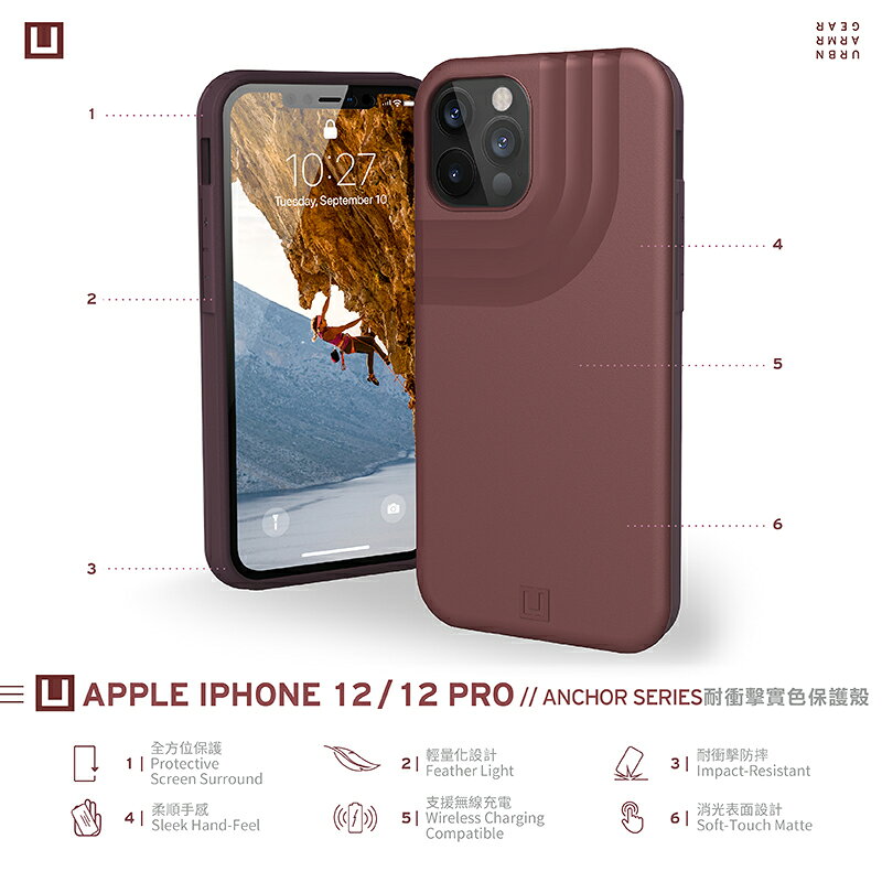 U UAG 耐衝擊 防摔 保護殼 手機殼 防摔殼 適用於iPhone12 pro max mini 5