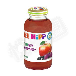 HiPP 喜寶 生機綜合紅寶多果汁200ml【悅兒園婦幼生活館】