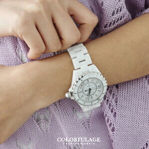 柒彩年代【NE459】高精密全陶瓷腕錶 Valentino范倫鐵諾 藍寶石鏡片+日本機芯手錶~單隻