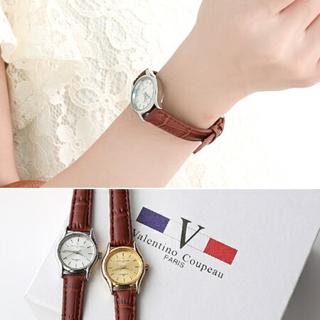 極簡超薄輕巧小款女孩腕錶 范倫鐵諾Valentin手錶 柒彩年代【NE955】