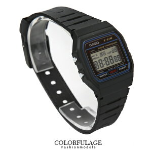 電子錶 CASIO卡西歐基本黑藍色電子錶【NE1066】原廠公司貨