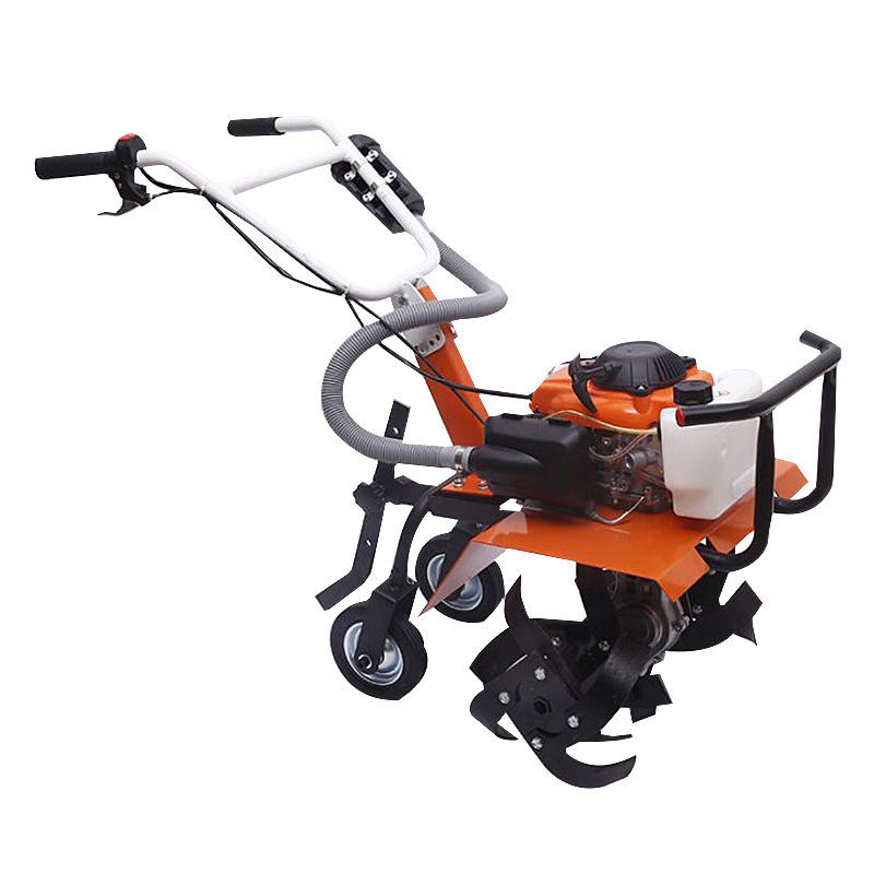 【最低價】【公司貨】新四沖微耕機大馬力汽油旋耕機多功能耕地除草松土開溝犁地起壟機 6