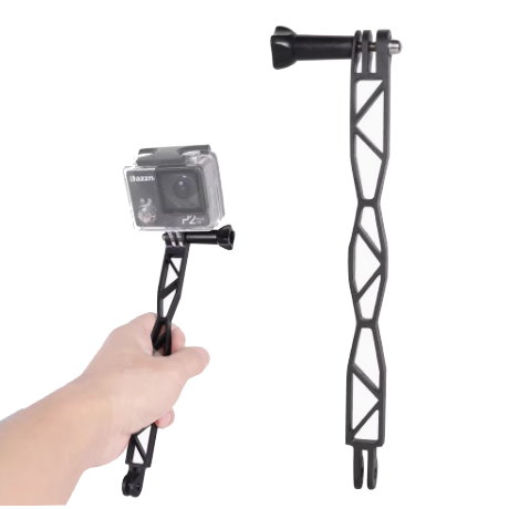 【中壢-水世界】GOPRO 運動相機 通用【強化塑膠 延長桿】延長支架 延長臂 20cm 附長版螺絲 3天內出貨