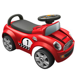 【寶貝樂】摩登賽車造型助步車-紅(BTRT536R)