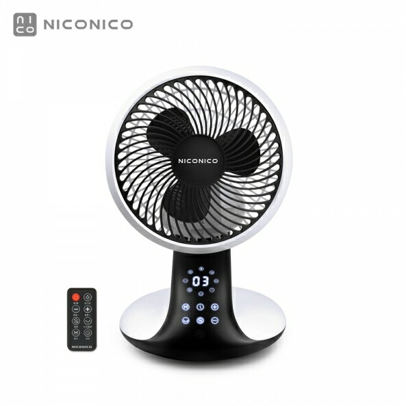 【NICONICO】9吋360度DC美型遙控循環扇NI-DC1008