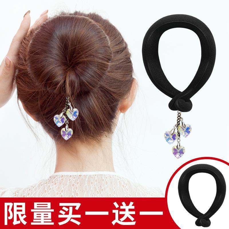 盤發器造型器 百變 蓬鬆中長發百搭丸子頭花朵女士懶人花苞頭神器