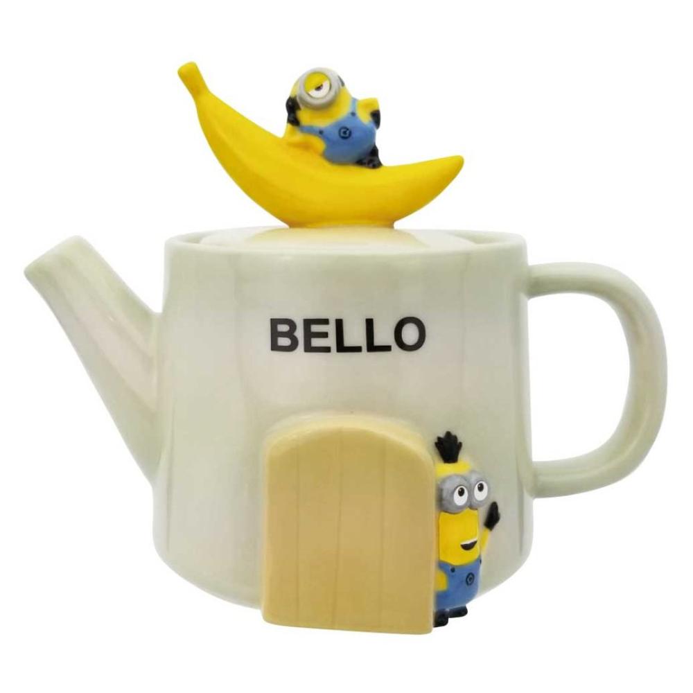 【震撼精品百貨】神偷奶爸_小小兵~小小兵 Minions 陶瓷茶壺(香蕉/350ML)*25781