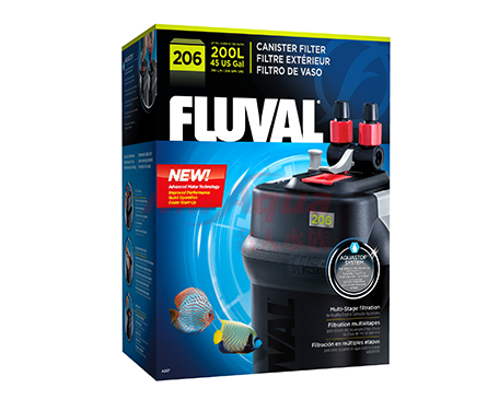 【西高地水族坊】加拿大 赫根 HAGEN FLUVAL 圓桶過濾器(206)(保固一年)(免運費)