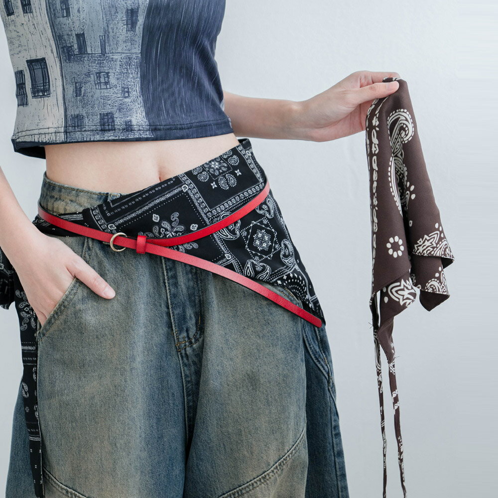 ★限時下殺$250★MIUSTAR三角抽象圖騰多用途領巾(共2色)0902預購【NR1853】