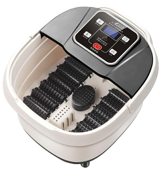 618A足浴盆自動電加熱腳動按摩洗腳盆足浴器泡腳桶足療機