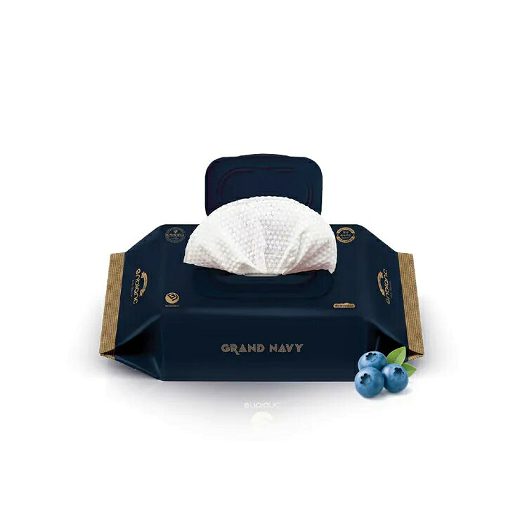 【ENBLANC】極厚藍莓(70抽)-銀離子抗菌嬰兒溼紙巾(單包)★衛立兒生活館★