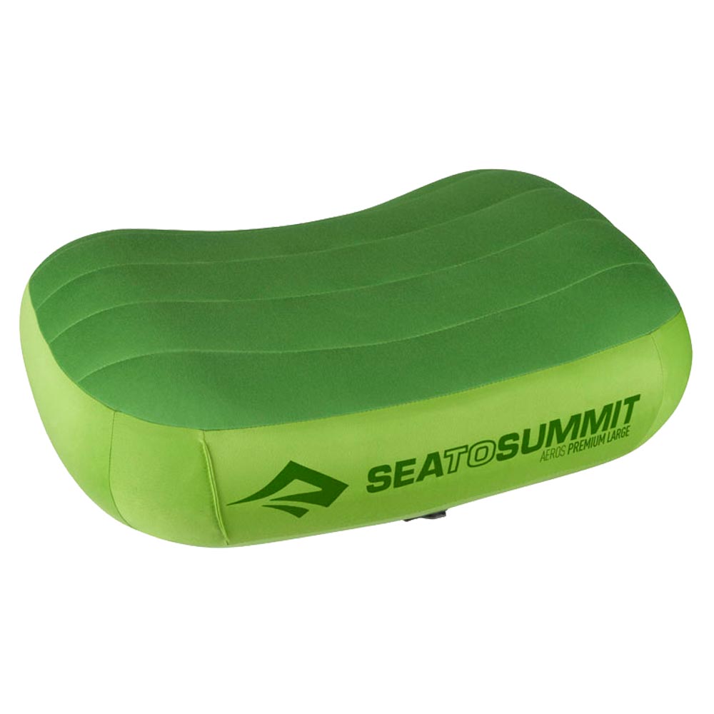 澳洲《SEA TO SUMMIT》Aeros Premium Pillow 50D 充氣枕 2.0 (標準型-萊姆綠)