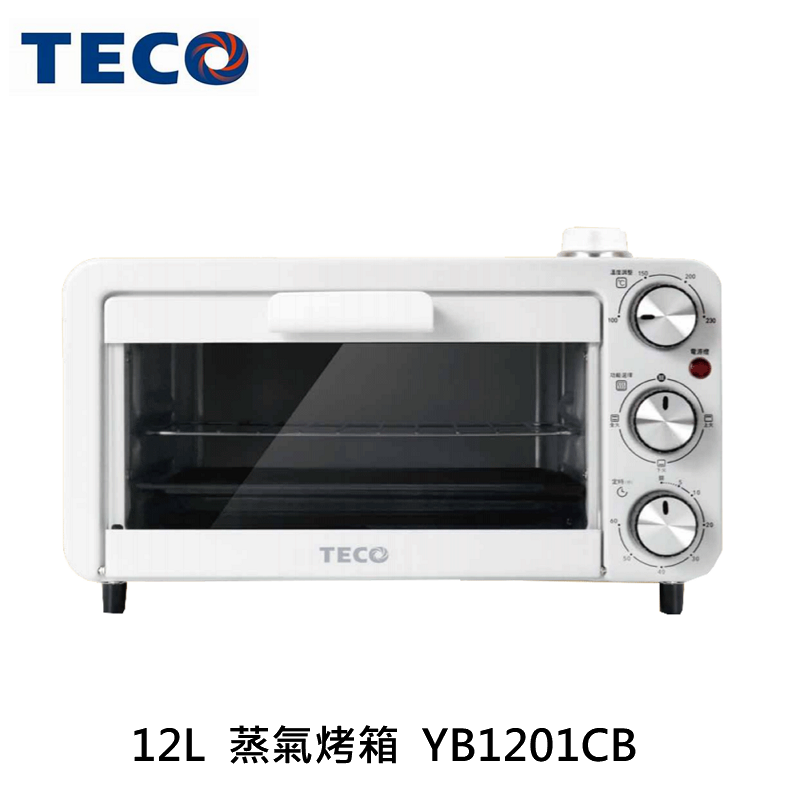 ☼金順心☼ TECO東元 12L 蒸氣烤箱 YB1201CB 蒸氣加熱 定時 3種烘烤模式 附烤盤、烤網配件 附發票