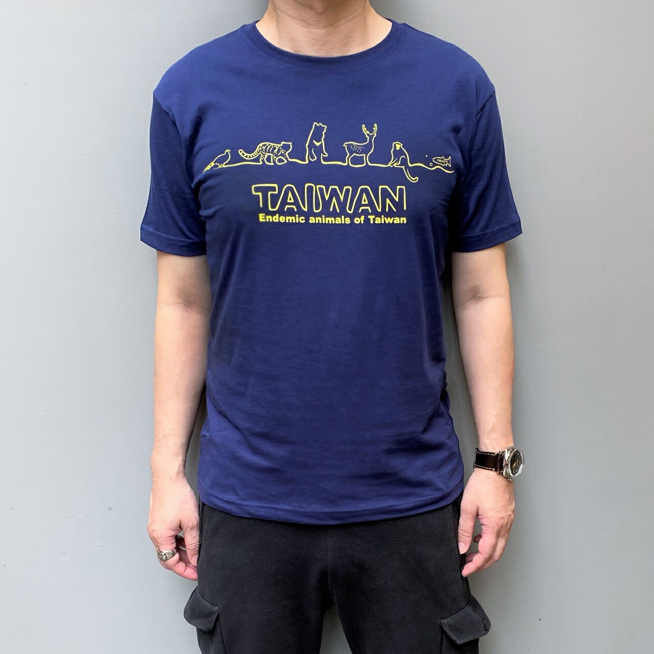 【仲夏周年慶】MILU台灣故事T-Shirt /串連Taiwan短袖T恤 (黑/白/藍)台灣製 純棉