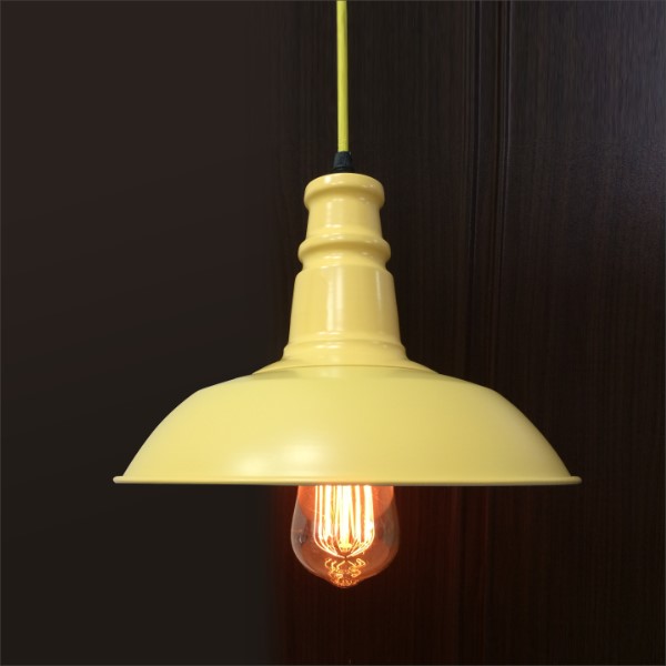 黃色金屬吊燈(PO58701) / H&D / 日本MODERN DECO
