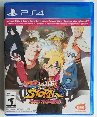 美琪PS4 Naruto Ninja Storm 4 Road to Boruto 火影忍者4博人傳 中文