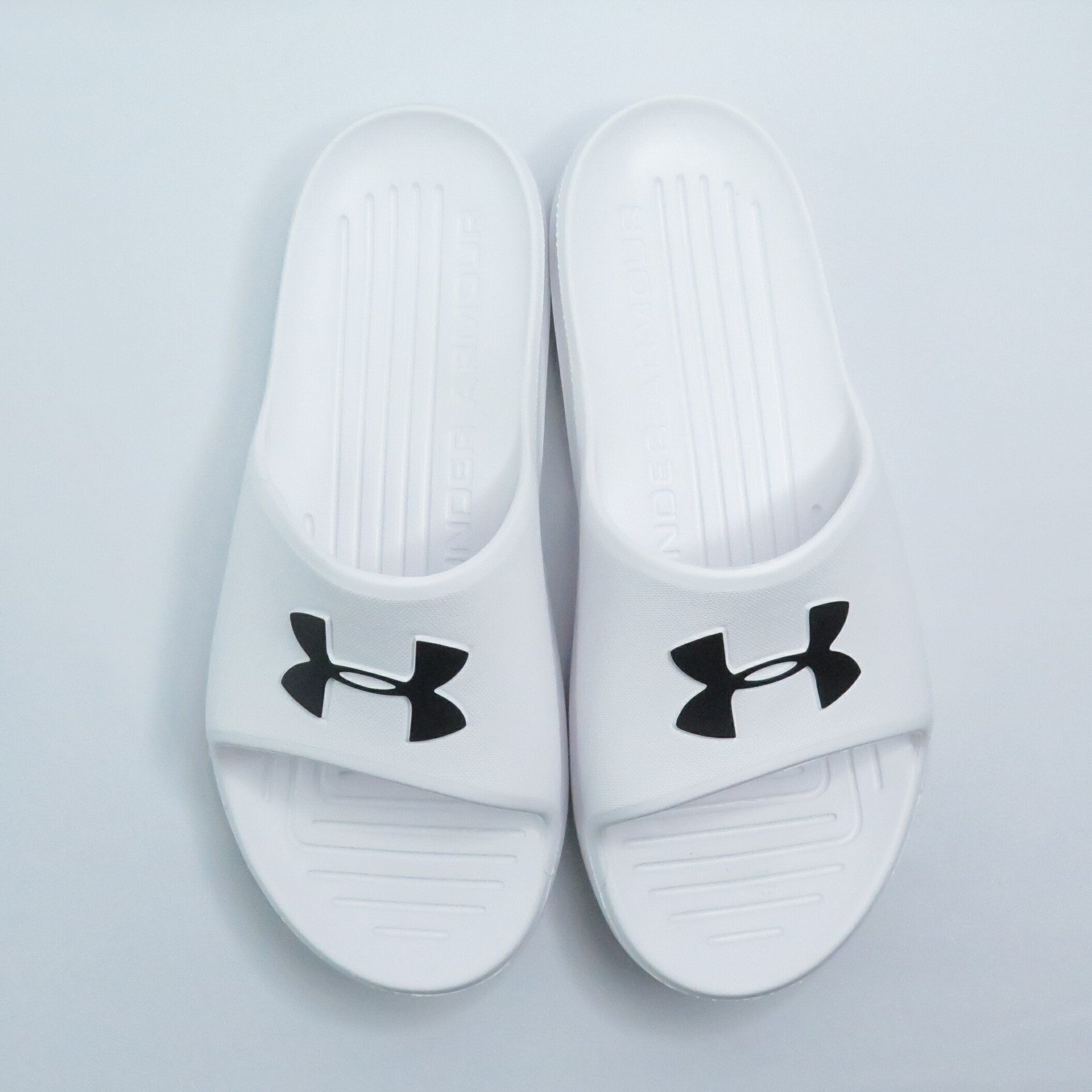 Under Armour 3021286100 CORE PTH拖鞋 男女同款 白 整數碼【iSport愛運動】