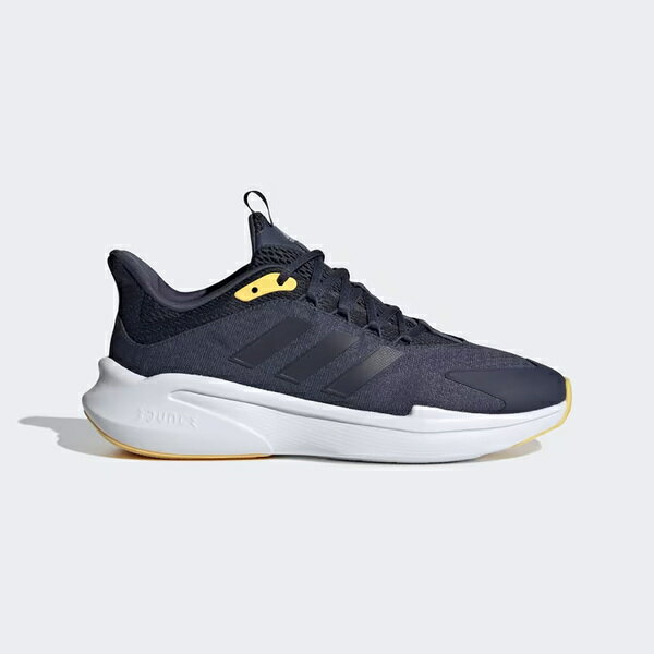 Adidas Alphaedge + [IG3595] 男 慢跑鞋 運動 訓練 休閒 緩震 舒適 愛迪達 深藍 黃