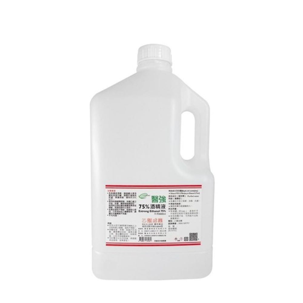 [乙類成藥] 醫強 75%酒精 (4L/瓶)【杏一】