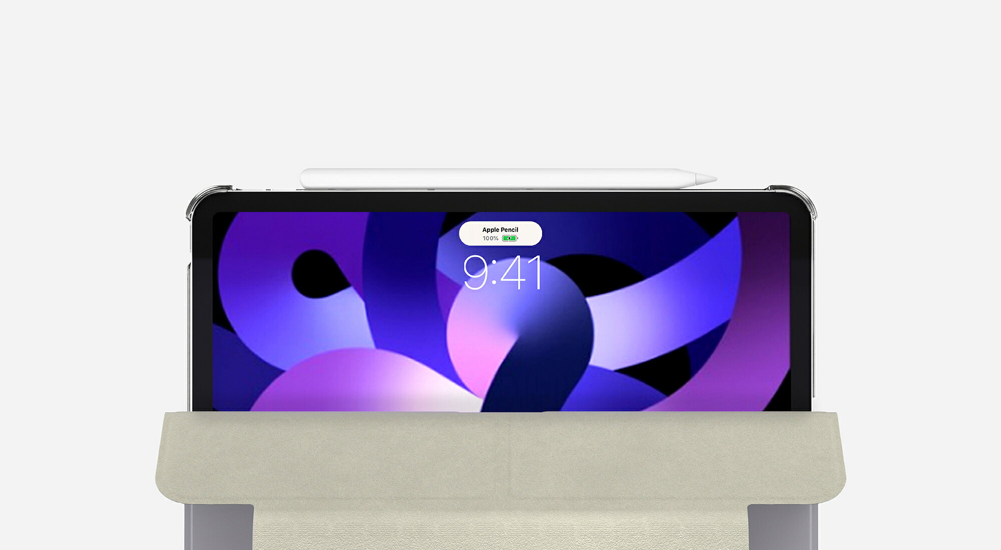 SwitchEasy Origami NUDE 全方位支架透明背蓋保護套 for iPad 7