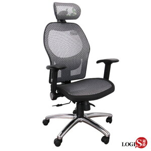椅子/辦公椅/主管椅 新洛亞專利網布全網電腦椅【LOGIS邏爵】【DIY-G60AS】