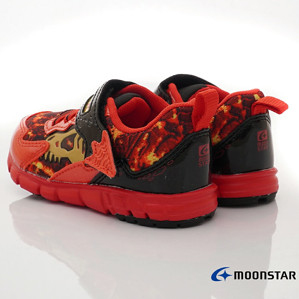 ★過年特賣★日本月星Moonstar機能童鞋Carrot系列寬楦公園玩耍鞋款23172紅(中小童段) 5