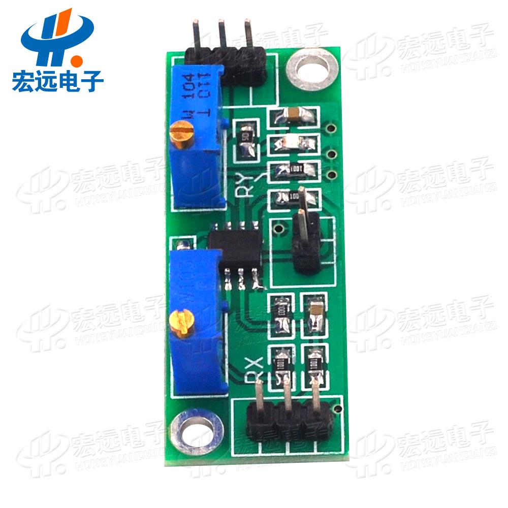 LM358弱信號放大器電壓放大器二級運算放大模塊單電源信號采集器 1