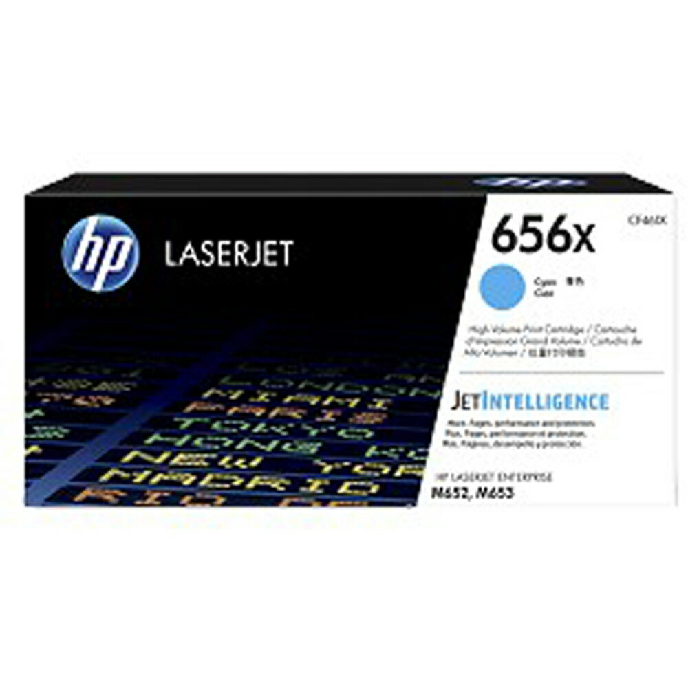 HP 藍色高容量原廠碳粉匣(白盒) / 個 CF461XC 656X