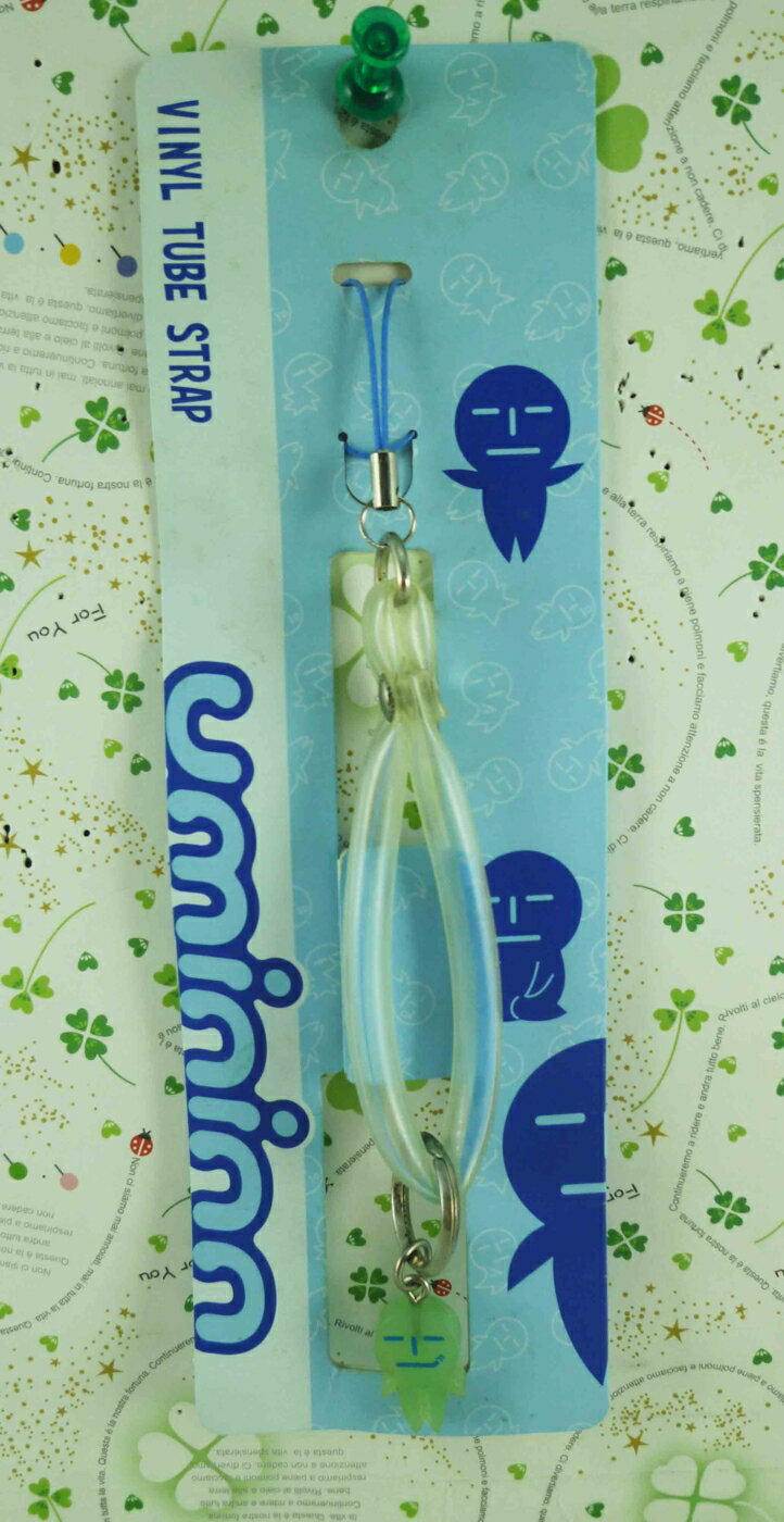【震撼精品百貨】藍海寶寶 手機吊飾-透明綠 震撼日式精品百貨