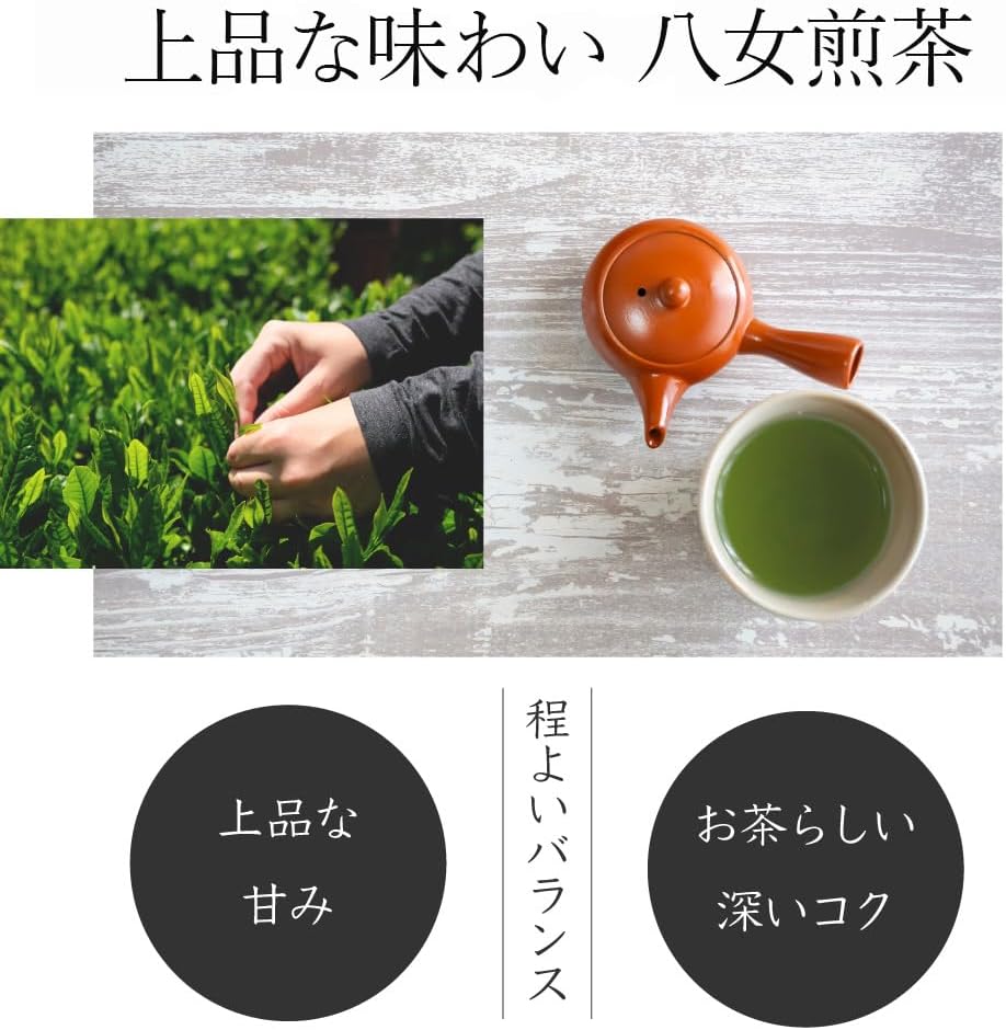日本製 八女茶專門店 2024 八女茶 100g 新茶 福岡縣產 煎茶 茶葉 日本茶 下午茶【小福部屋】 1