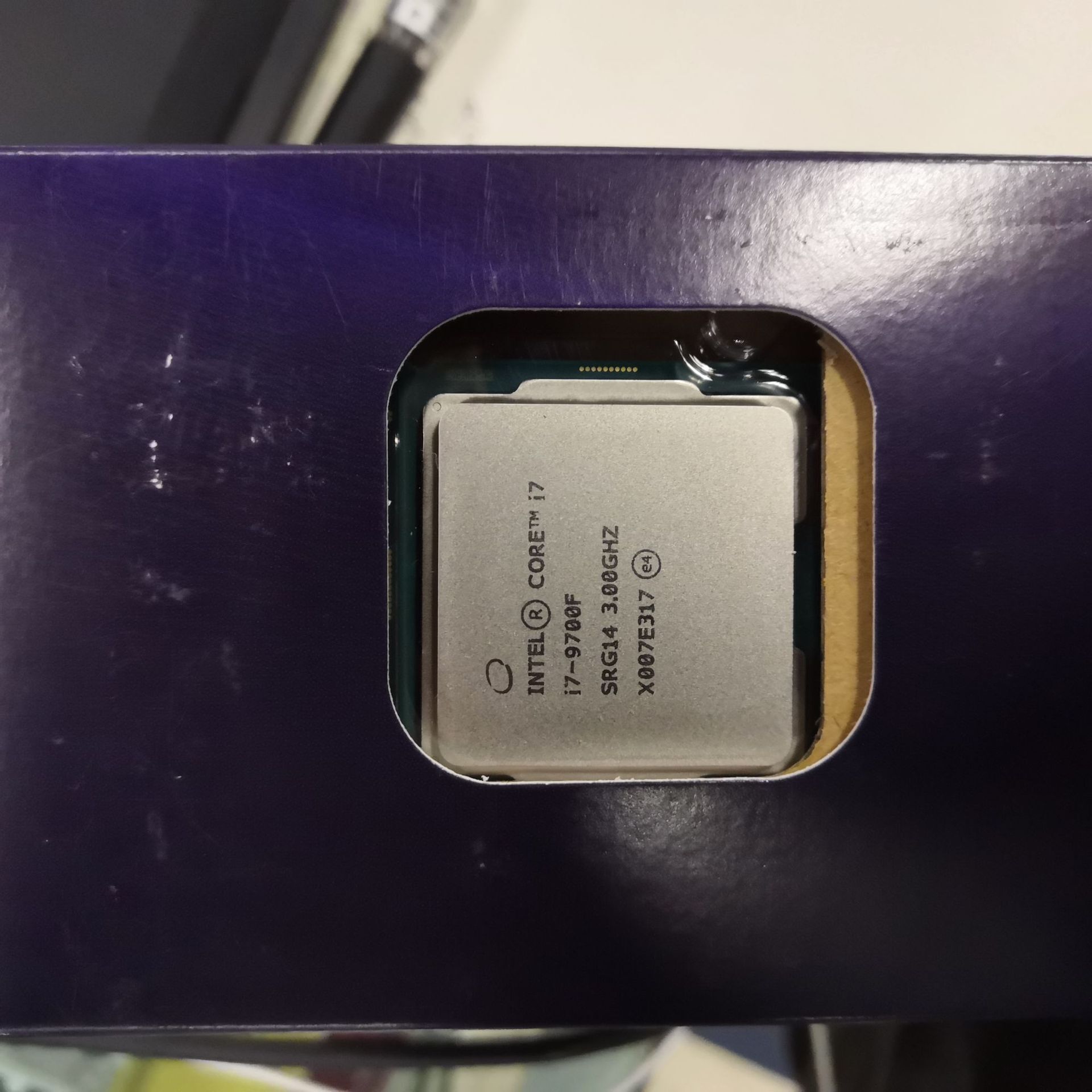 CPU I7-9700F盒裝 全新3年聯保 3GHZ主頻12MB高速快取LGA1151