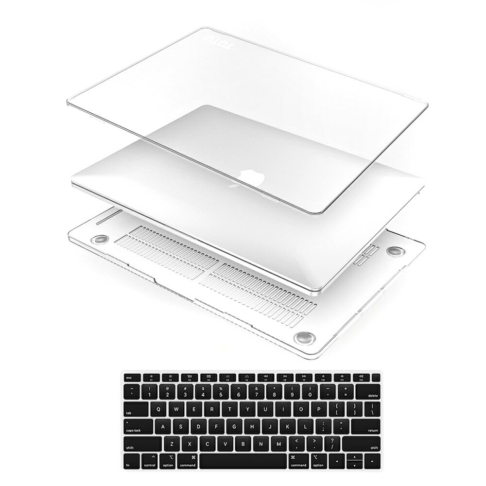 TOTU MacBook Air 13吋 保護套裝 保護殼+鍵盤膜 輕靈系列