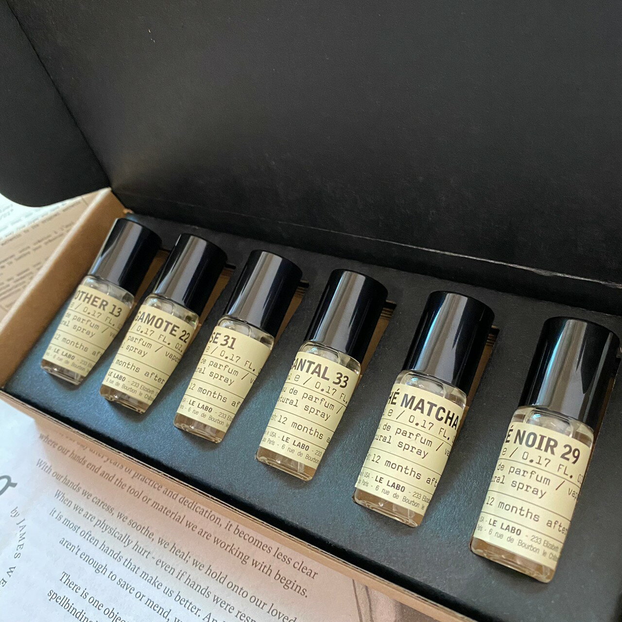 限定款【Le Labo】淡香精黑茶29 末茶26 檀香33 玫瑰31 佛手柑22 薰衣草