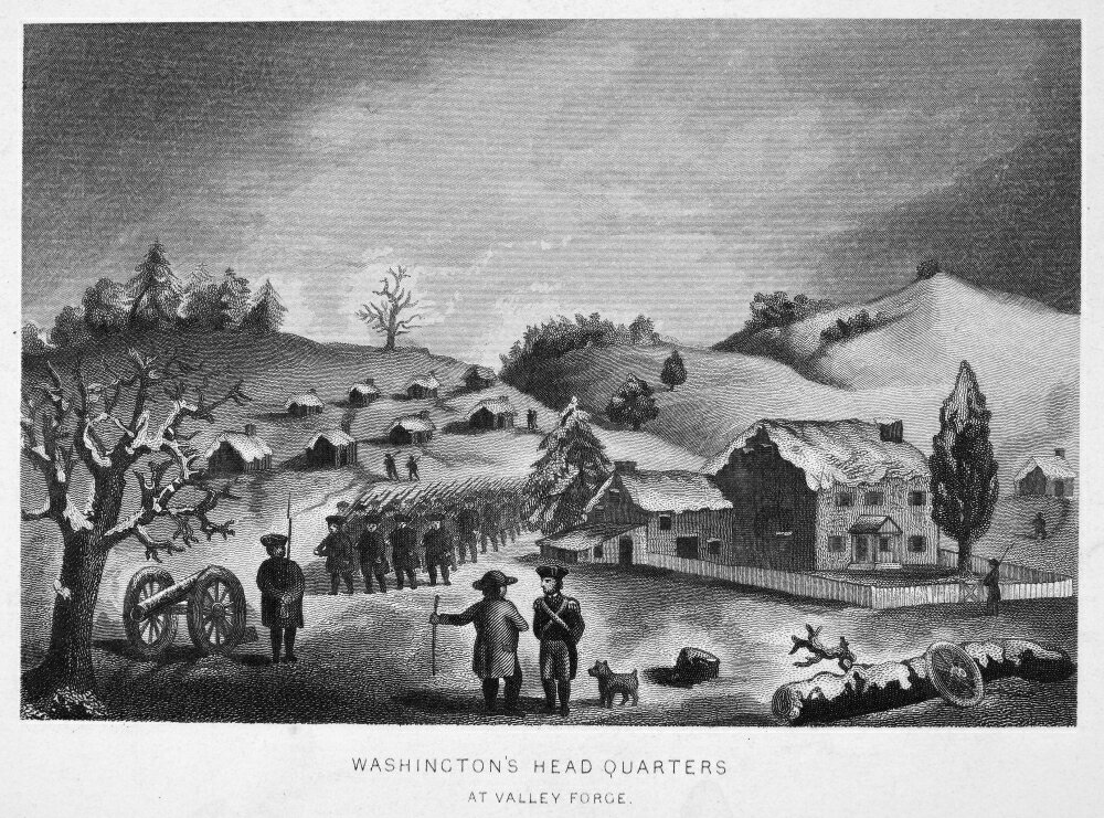 posterazzi-valley-forge-winter-1777-ngeneral-george-washingtons-headquarters-at-snowbound