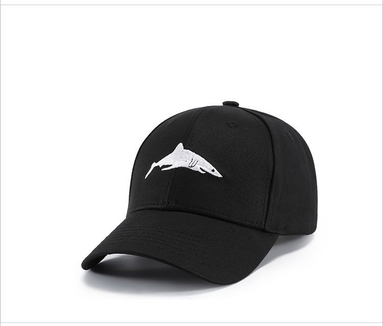 FIND 韓國品牌棒球帽 男 街頭潮流 鯊魚刺繡 歐美風 嘻哈帽 街舞帽 太陽帽 鴨舌帽