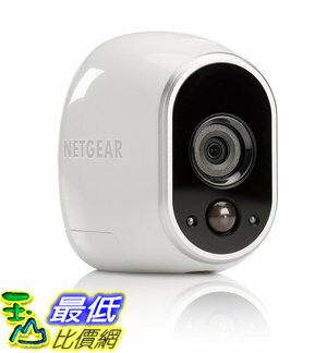 [106美國直購] Arlo VMS3130 攝像頭 Indoor/Outdoor Night Vision Security System with 1 Wire-Free HD Camera