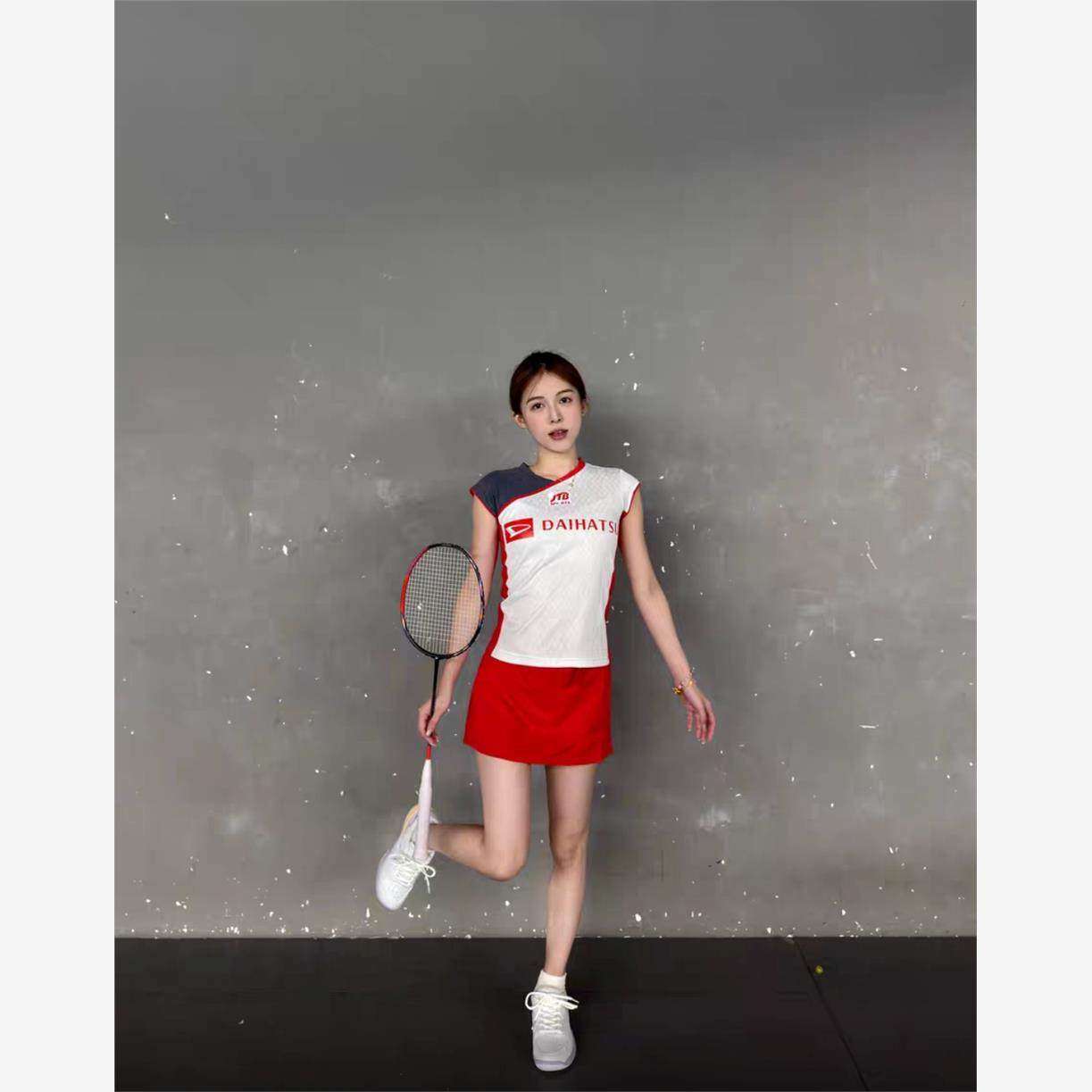 羽毛球小飛袖桃田賢鬥同款球服日本大賽服運動訓速乾運動
