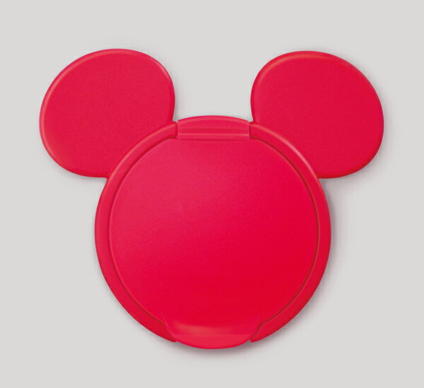 日本 迪士尼 Disney 米奇重覆黏貼濕紙巾專用盒蓋/濕巾蓋-紅★衛立兒生活館★
