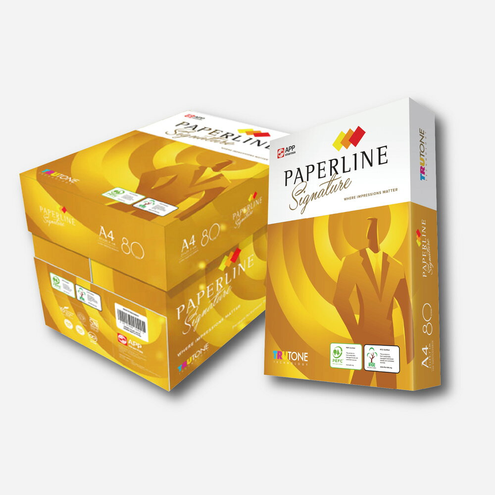 PAPERLINE金牌 80磅 80P 彩色鐳射影印多功能 A4 影印紙 10包 /箱【APP滿額下單10%點數(單一帳號最高1000點)】9/30止