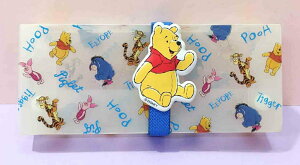 【震撼精品百貨】Winnie the Pooh 小熊維尼 筆盒 透明長方形#95003 震撼日式精品百貨