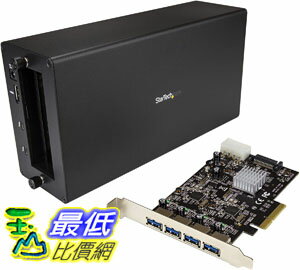 [9美國直購] 轉接器 Thunderbolt 3 介面 轉 USB 3.1 Adapter 4 port External PCIe Enclosure Card