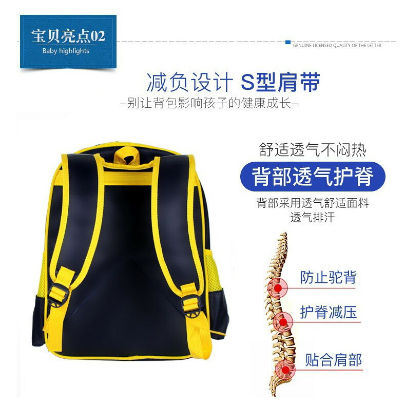 海盜版小小兵 國小書包 雙肩書包 蜘蛛人 大黃蜂 冰雪奇緣 兒童書包3D高品質護脊護背 國小2-6年級 4 海盜版小小兵 國小書包 雙肩書包 蜘蛛人 大黃蜂 冰雪奇緣 兒童書包3D高品質護脊護背 國小2-6年級 4