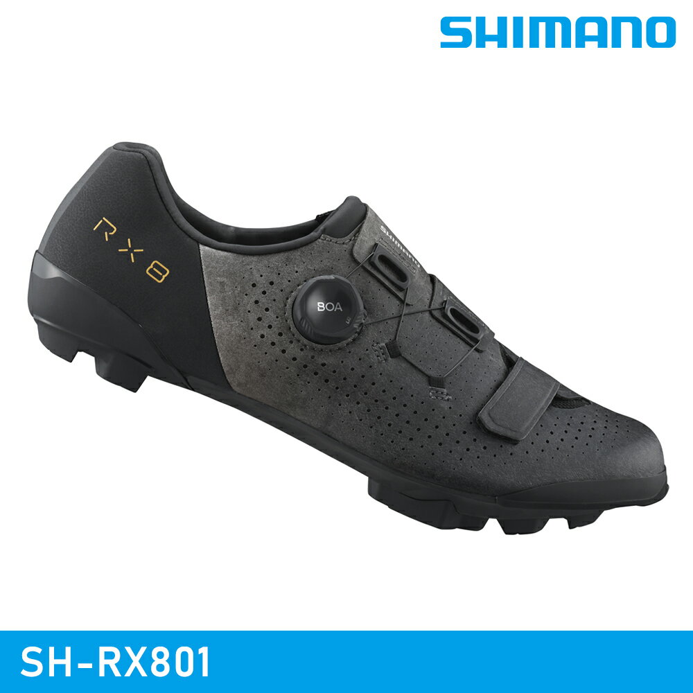 SHIMANO SH-RX801 SPD 自行車卡鞋-黑色 / 城市綠洲 (沙地車鞋 單車卡鞋 腳踏車鞋)