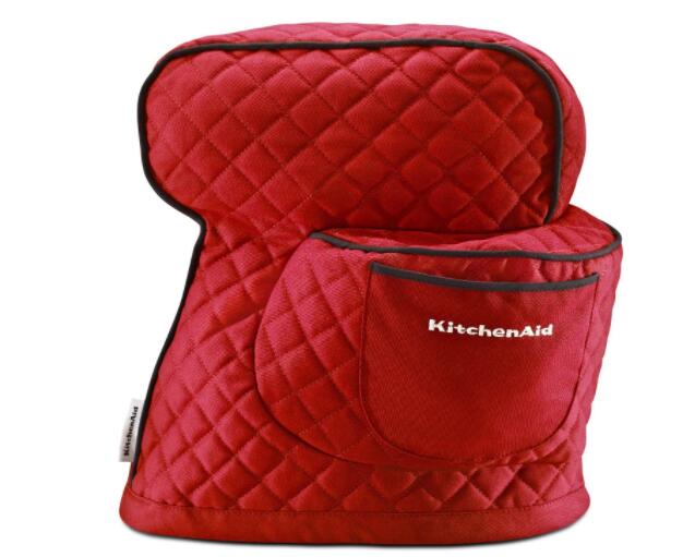 [2美國直購] KitchenAid Fitted Stand Mixer Cover for Tilt head stand mixer models (4.5-quart and 5-quart), Empire Red